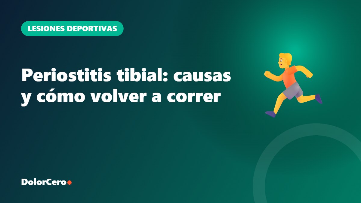Periostitis tibial: causas y cómo volver a correr